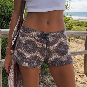 Patagonia Women's 8 Board Shorts Tribal Geometric Print Surf Swim Beach Shorts